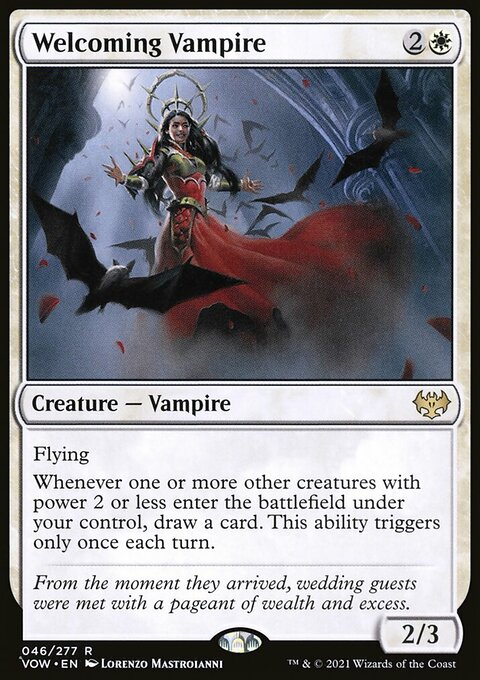 Welcoming Vampire [Innistrad: Crimson Vow]