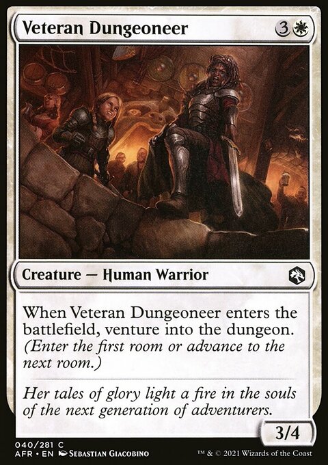 Veteran Dungeoneer [Dungeons & Dragons: Adventures in the Forgotten Realms]