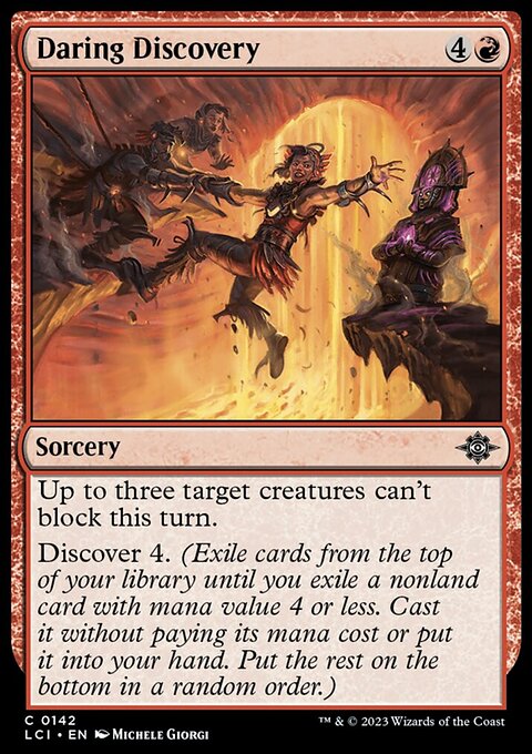 Daring Discovery [The Lost Caverns of Ixalan]