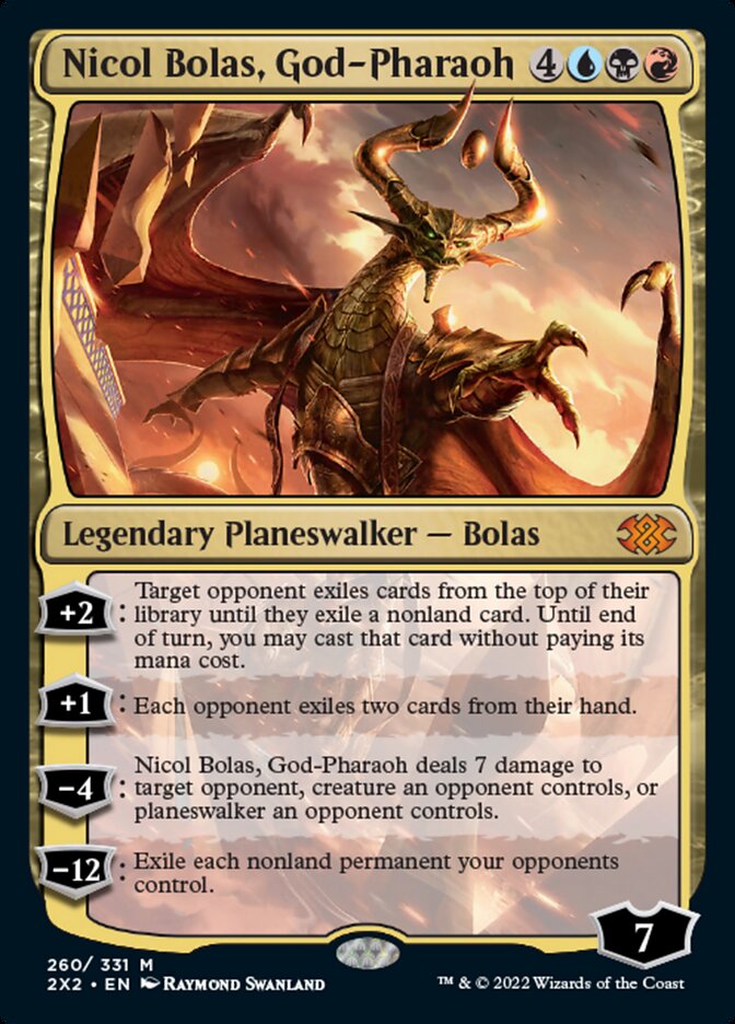 Nicol Bolas, God-Pharaoh [Double Masters 2022]