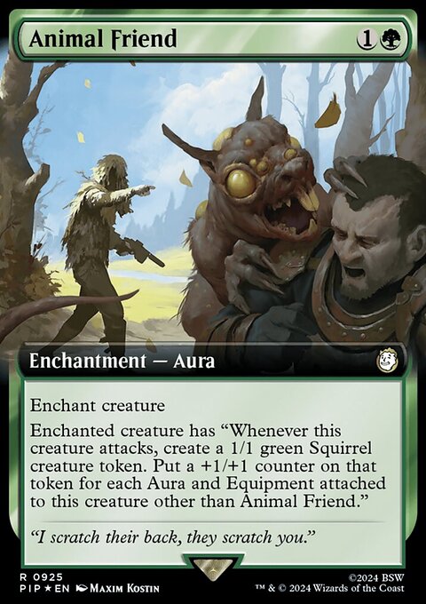 Animal Friend (Extended Art) (Surge Foil) [Fallout]