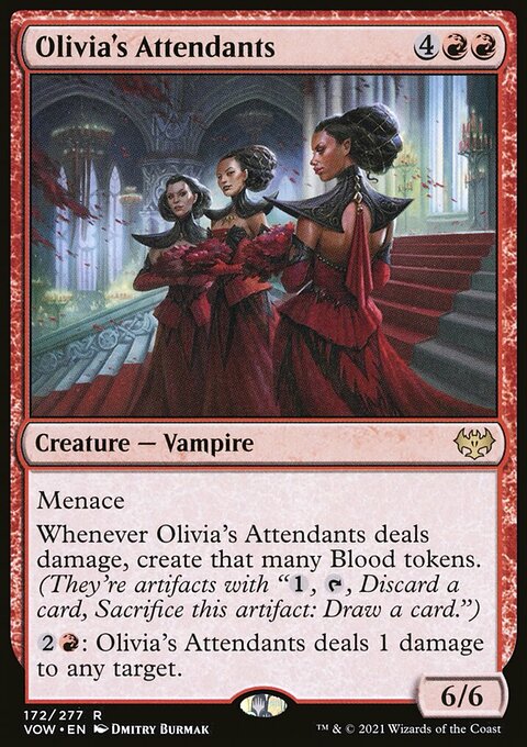 Olivia's Attendants [Innistrad: Crimson Vow]
