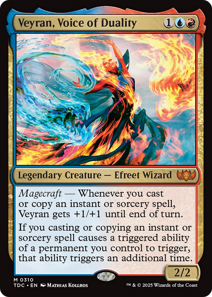 Veyran, Voice of Duality [Tarkir: Dragonstorm Commander]