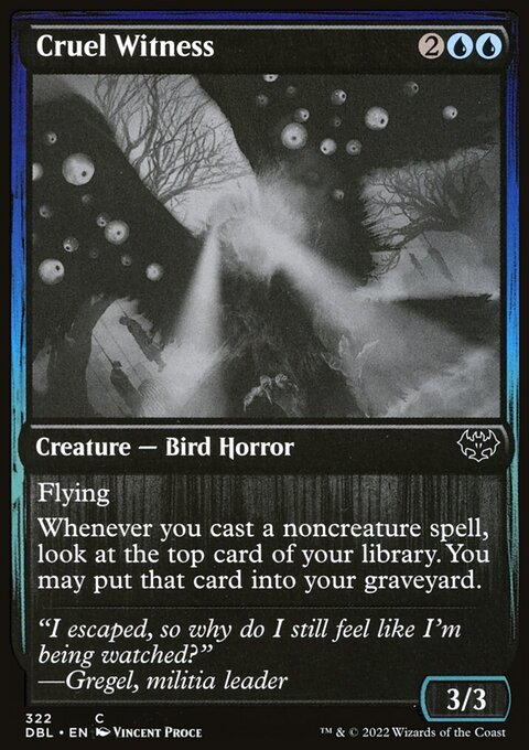 Cruel Witness [Innistrad: Double Feature]