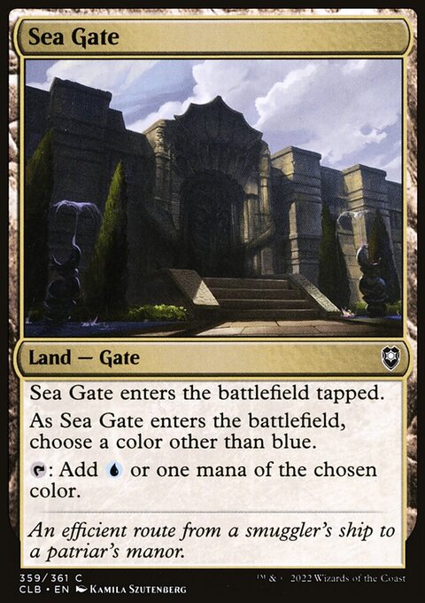 Sea Gate [Commander Legends: Battle for Baldur's Gate]