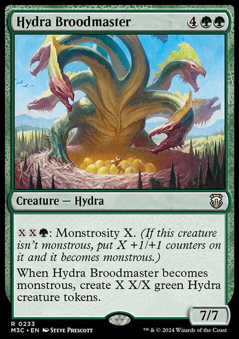 Hydra Broodmaster (Ripple Foil) [Modern Horizons 3 Commander]
