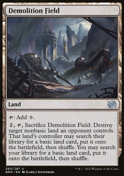 Demolition Field [The Brothers' War]