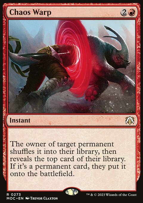Chaos Warp [March of the Machine Commander]