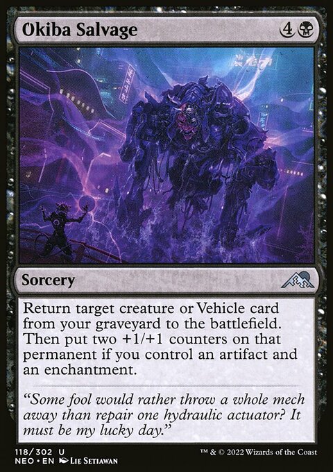 Okiba Salvage [Kamigawa: Neon Dynasty]