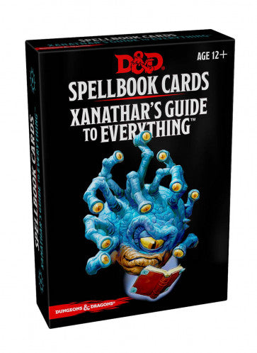 D&D Spellbook Cards: Xanathar's Guide to Everything