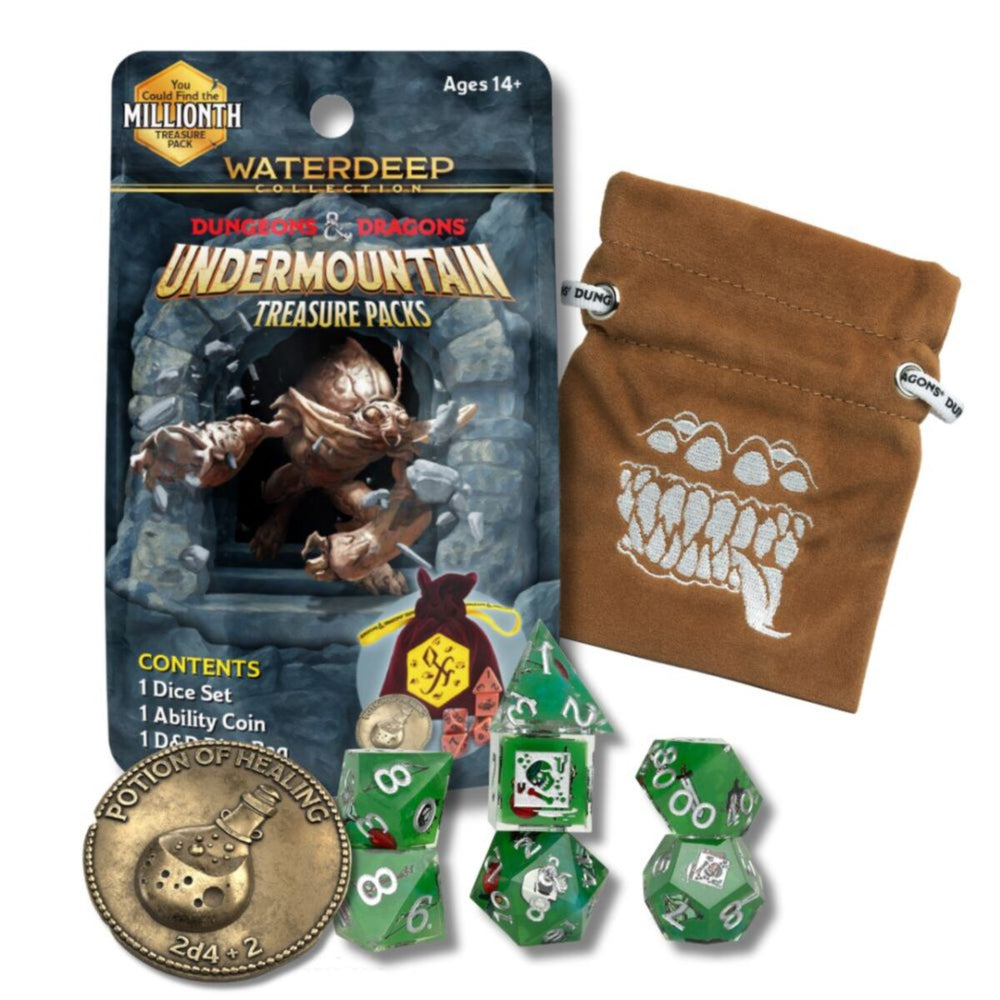Sirius Dice - D&D Undermountain Treasure Packs Blind Box PDQ