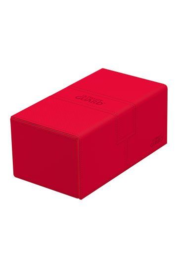 Ultimate Guard: Deck Box – XenoSkin Monocolor Twin Flip'n'Tray 200+ – Red