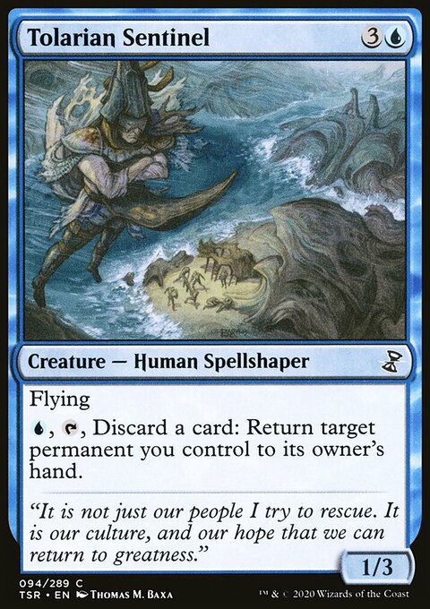 Tolarian Sentinel [Time Spiral Remastered]