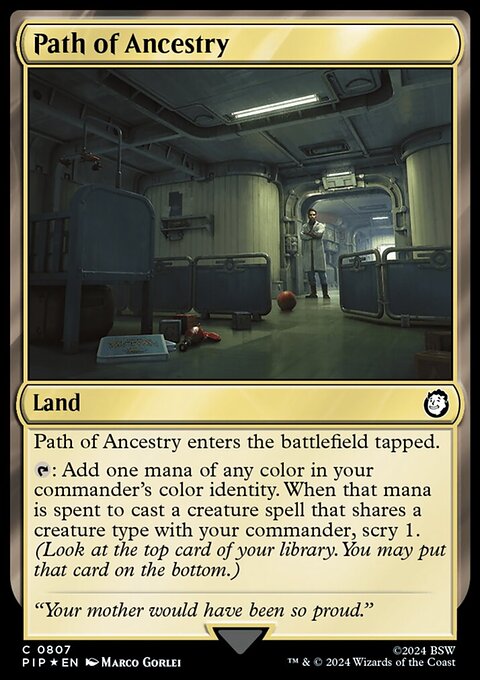 Path of Ancestry (Surge Foil) [Fallout]