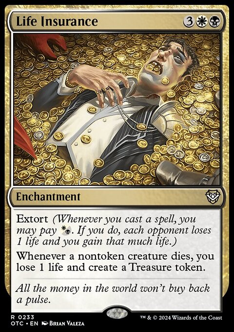 Life Insurance [Outlaws of Thunder Junction Commander]