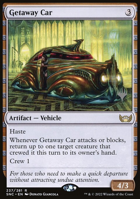 Getaway Car (Promo Pack) [Streets of New Capenna Promos]