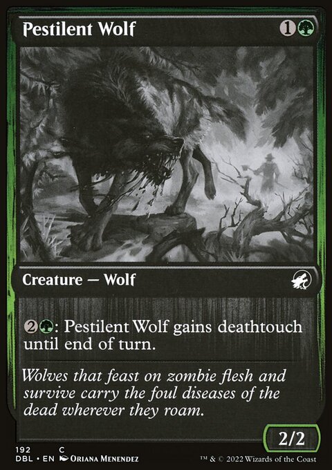 Pestilent Wolf [Innistrad: Double Feature]