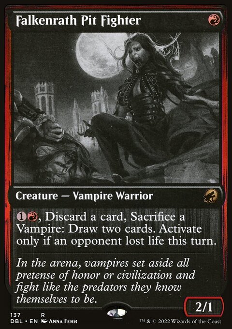 Falkenrath Pit Fighter [Innistrad: Double Feature]