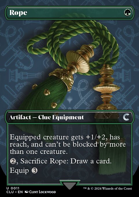 Rope (Borderless) [Ravnica: Clue Edition]