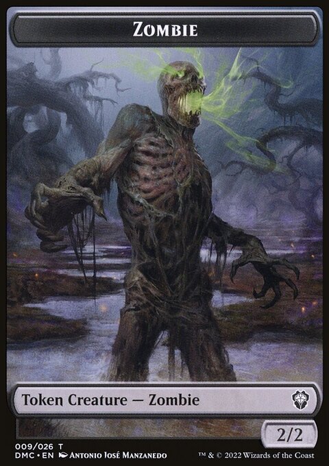 Zombie Token [Dominaria United Commander Tokens]