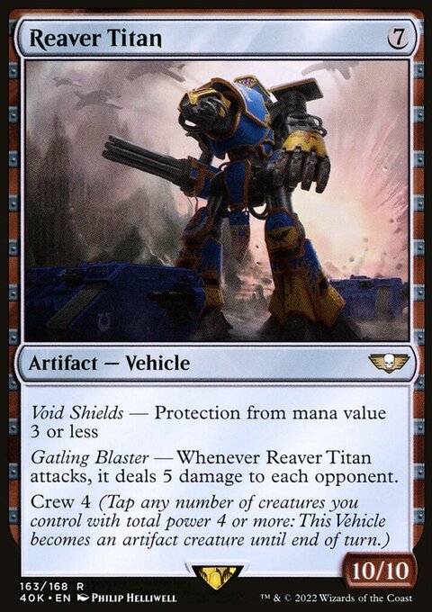 Reaver Titan (Surge Foil) [Warhammer 40,000]