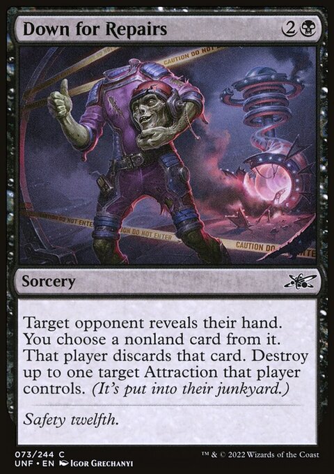 Down for Repairs [Unfinity]