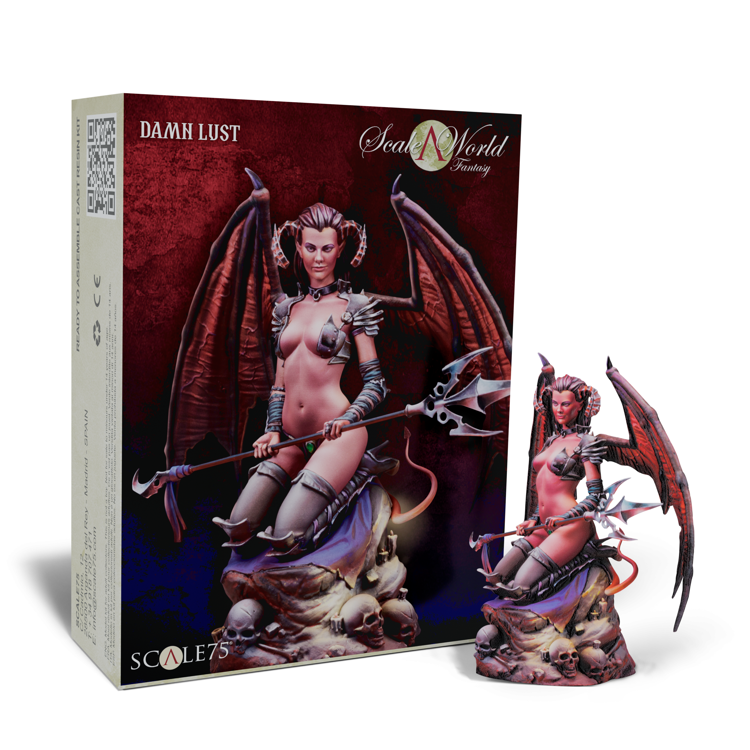 Scale 75 - Figures - Scale World Fantasy - Damned Lust 75mm