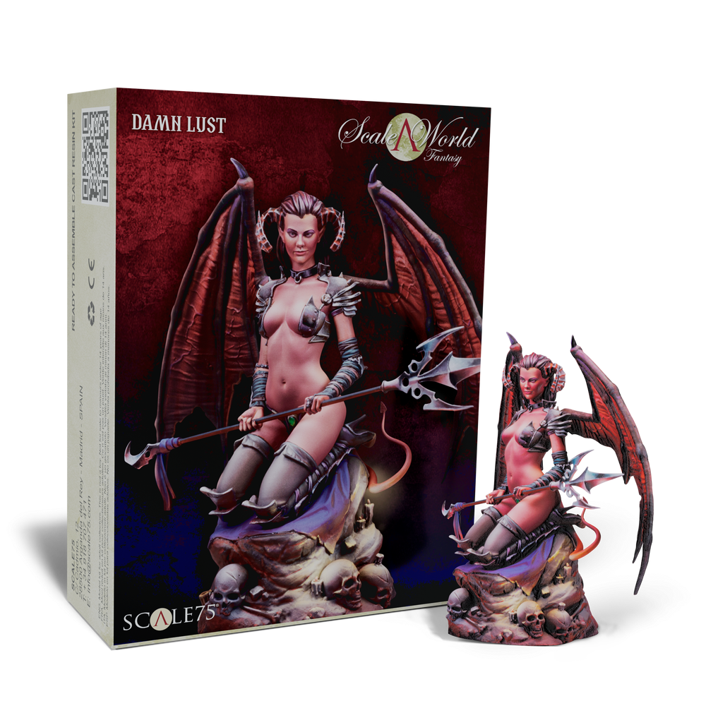 Scale 75 - Figures - Scale World Fantasy - Damned Lust 75mm