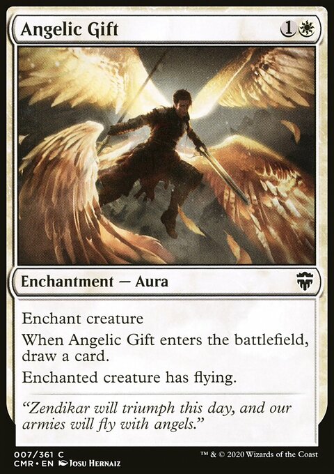 Angelic Gift [Commander Legends]