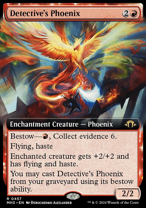 Detective's Phoenix (Extended Art) [Modern Horizons 3]