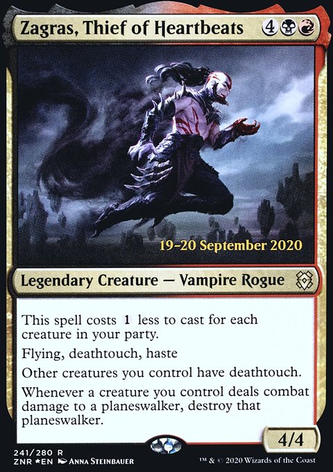 Zagras, Thief of Heartbeats [Zendikar Rising Prerelease Promos]