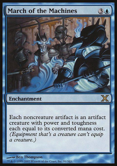 March of the Machines (Premium Foil) [Tenth Edition]