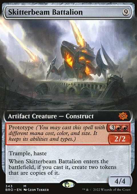 Skitterbeam Battalion (Extended Art) [The Brothers' War]