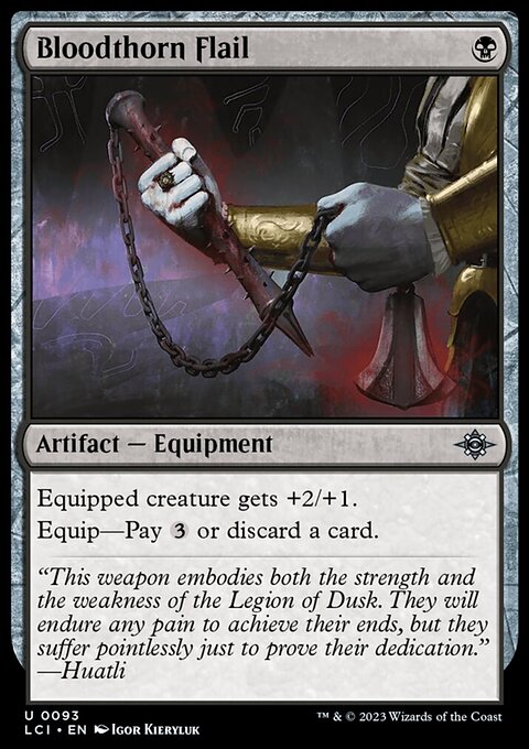 Bloodthorn Flail [The Lost Caverns of Ixalan]