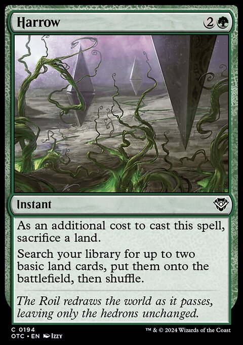 Harrow [Outlaws of Thunder Junction Commander]