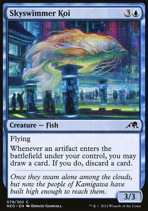 Skyswimmer Koi [Kamigawa: Neon Dynasty]