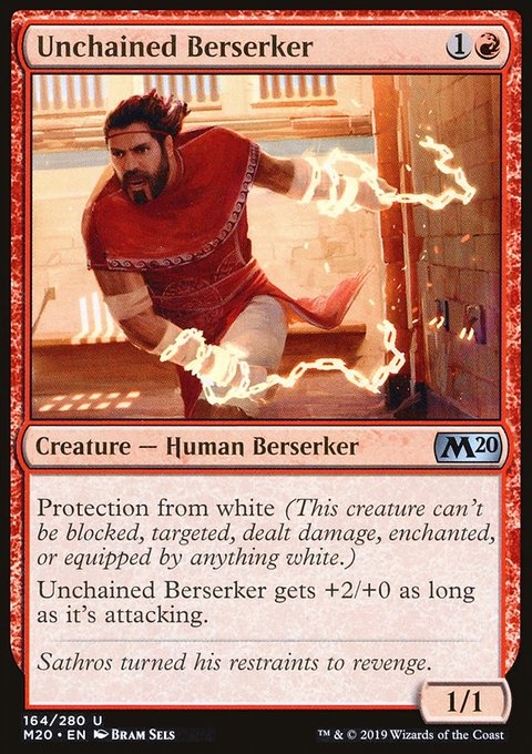 Unchained Berserker [Core Set 2020]