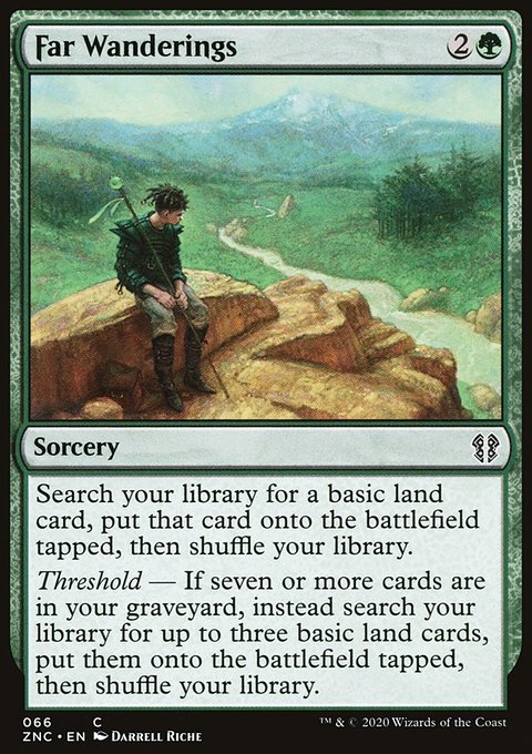 Far Wanderings [Zendikar Rising Commander]