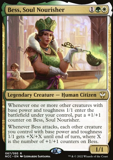 Bess, Soul Nourisher (Promo Pack) [Streets of New Capenna Commander Promos]