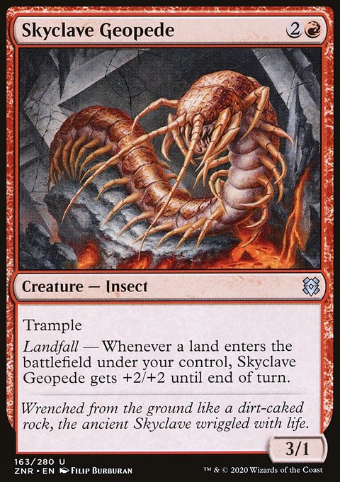 Skyclave Geopede [Zendikar Rising]