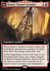 Brass's Tunnel-Grinder // Tecutlan, The Searing Rift [The Lost Caverns of Ixalan]