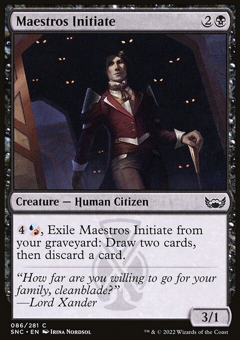 Maestros Initiate [Streets of New Capenna]