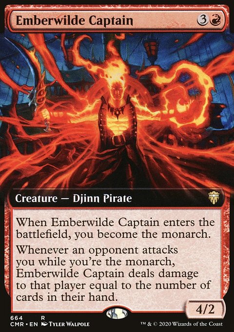 Emberwilde Captain (Extended Art) [Commander Legends]