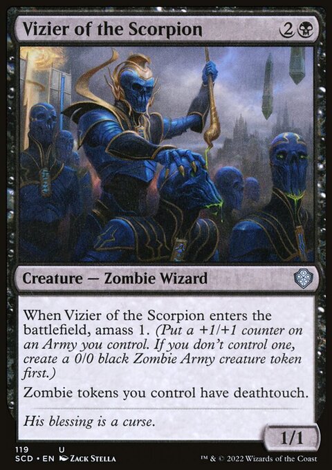 Vizier of the Scorpion [Starter Commander Decks]