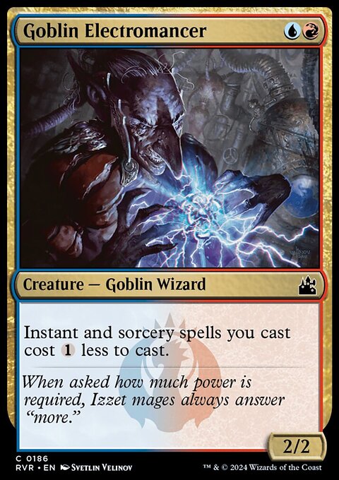 Goblin Electromancer [Ravnica Remastered]