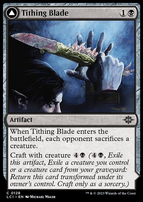 Tithing Blade [The Lost Caverns of Ixalan]
