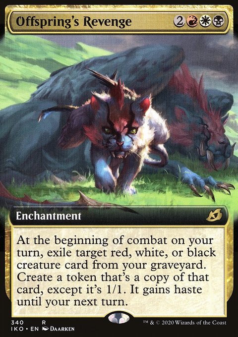 Offspring's Revenge (Extended Art) [Ikoria: Lair of Behemoths]
