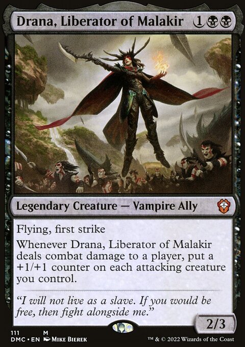 Drana, Liberator of Malakir [Dominaria United Commander]