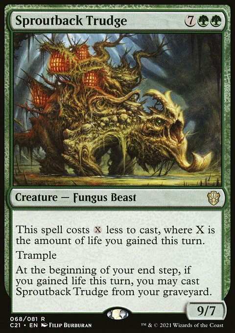 Sproutback Trudge [Commander 2021]