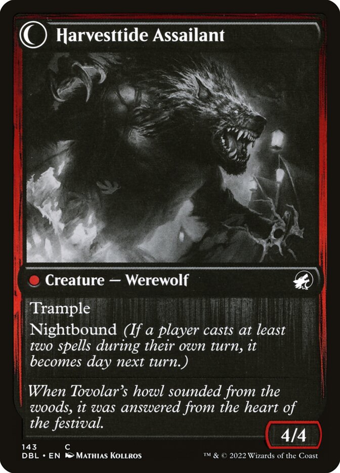 Harvesttide Infiltrator // Harvesttide Assailant [Innistrad: Double Feature]